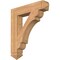 Ekena Millwork Olympic Arts & Crafts Smooth Bracket, Western Red Cedar, 5 1/2"W x 30"D x 34"H BKT06X30X34OLY03SWR - alternate 1